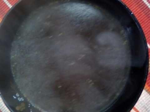 煮豚の残り汁を使ったラーメンスープ